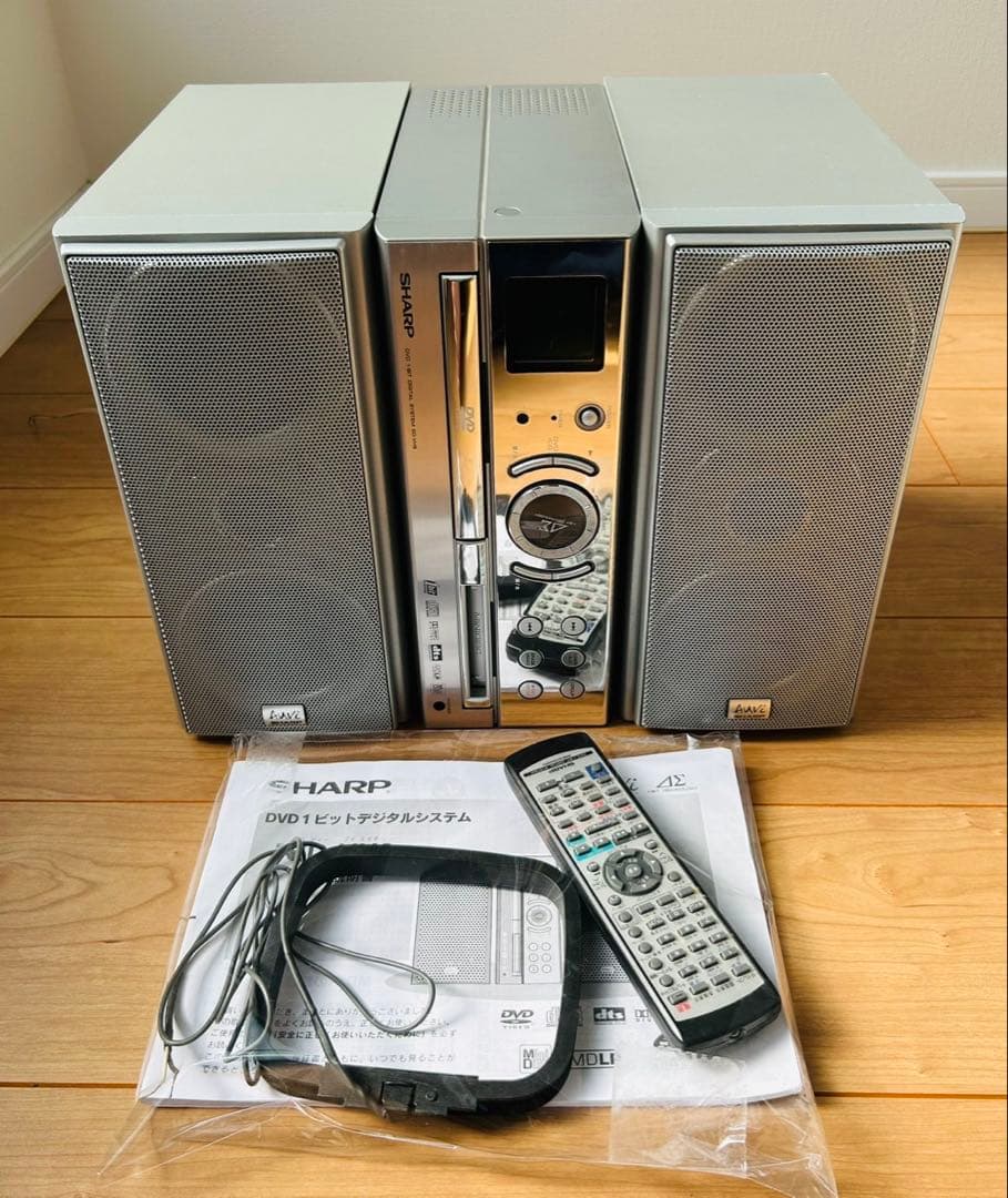 SHARP ミニコンポ SD-VH9-S シャープ CD MD DVD Sharp SD-VH9 [MiniDisc Wiki]