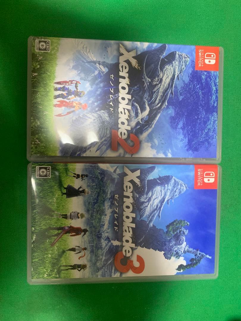 Xenoblade 2 & 3 パッケージ版セット Xenoblade Chronicles: Definitive Edition + 2 + 3 + X Switch New
